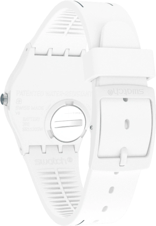 Swatch,Originals 34mm,34mm,Plastic,White,Closed,GW712