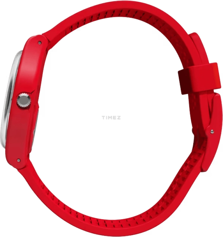 Swatch,Originals 34mm,34mm,Plastic,White,Quartz,Tonneau,Red,GR168