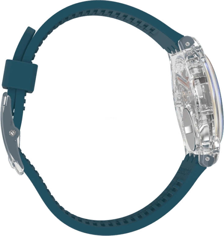Swatch,Originals 34x39.20mm,34x39.20mm,Plastic,Coffee,Cyan,GE721
