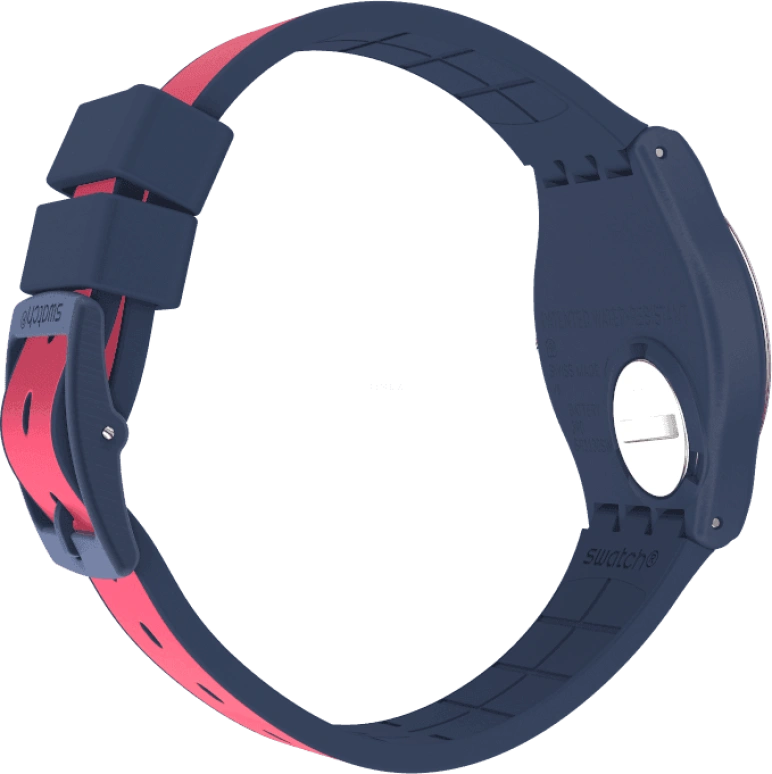 Swatch,Originals 34mm,34mm,Plastic,Pink,GN264