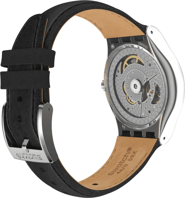 Swatch,IRONY 42mm,42mm,Black,Open,SY23S400
