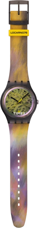 Swatch,Originals 41mm,41mm,Bio-sourced,Brown,Quartz,Day,Bio-sourced,Glass,SO29Z402