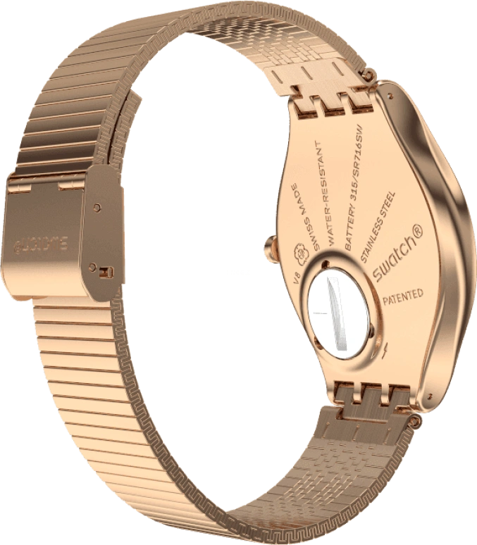 Swatch,SKIN ,Stainless Steel,Gold,SYXG101GG