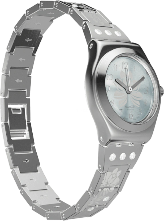 Swatch,IRONY 25mm,25mm,Stainless Steel,Blue,YSS222G