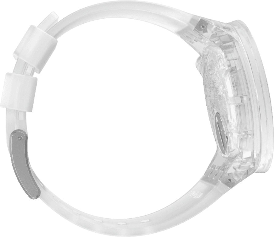 Swatch,THE BOLD 47mm,47mm,Plastic,Transparent,SO27E100