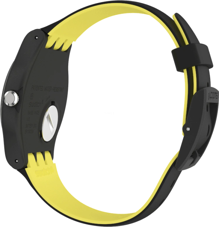 Swatch,Originals 41mm,41mm,Black,Sapphire,Crystal Glass,Open,SUOB184