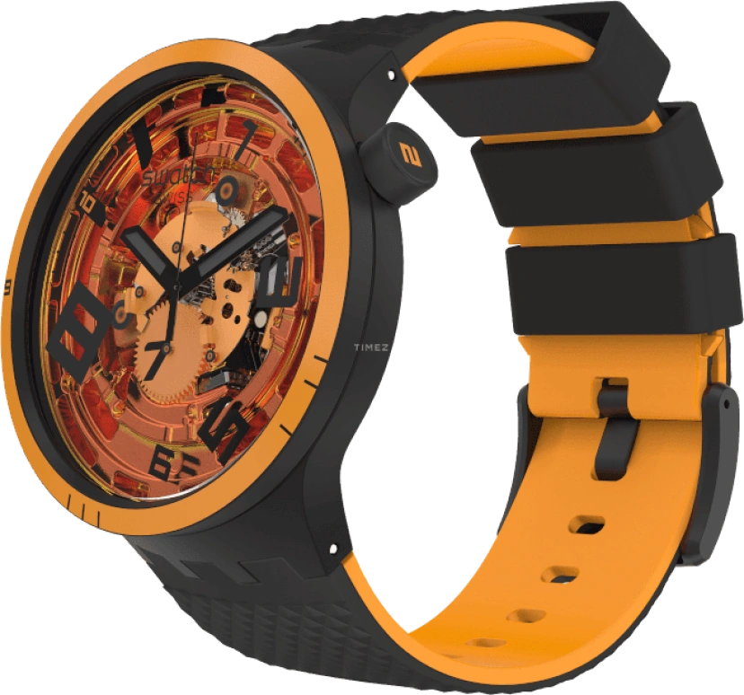 Swatch,Other 47mm,47mm,Sapphire,Crystal Glass,SB01B127
