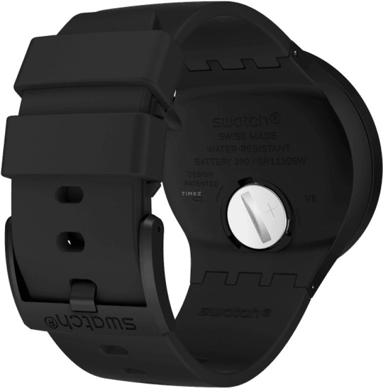 Swatch,THE BOLD 47mm,47mm,Plastic,Black,SO27Z107