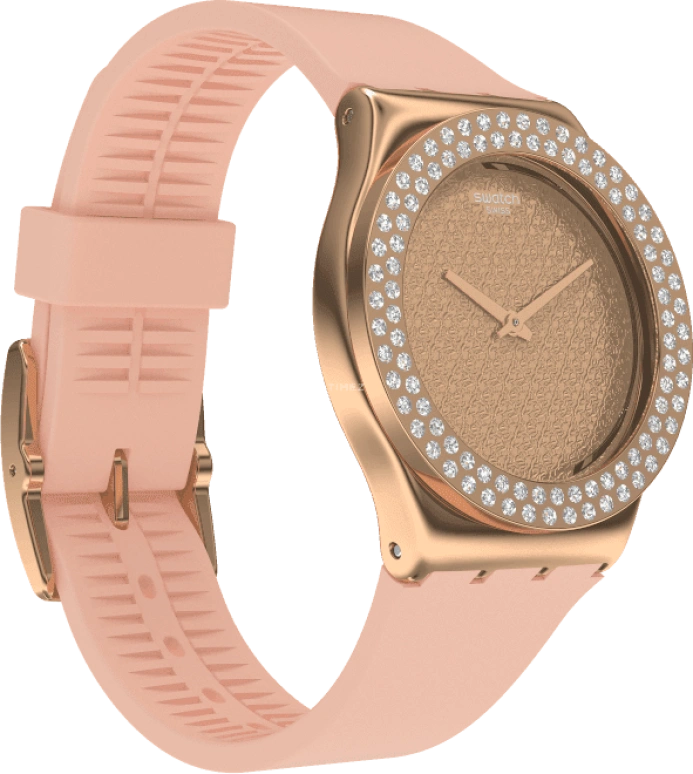 Swatch,IRONY 33x38mm,33x38mm,Pink,YLG140