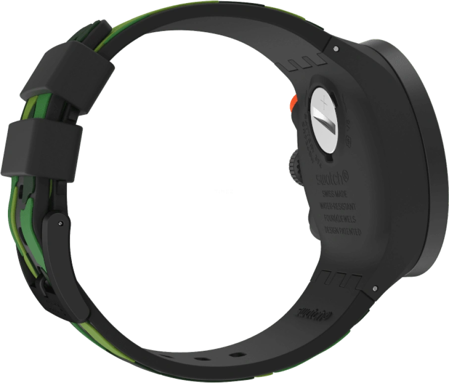Swatch,THE BOLD 47mm,47mm,Plastic,Black,SB02B409