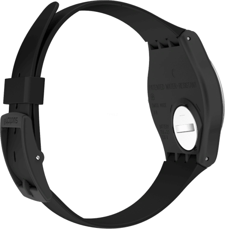 Swatch,Originals 34mm,34mm,Plastic,White,Quartz,Date,Day,GB743