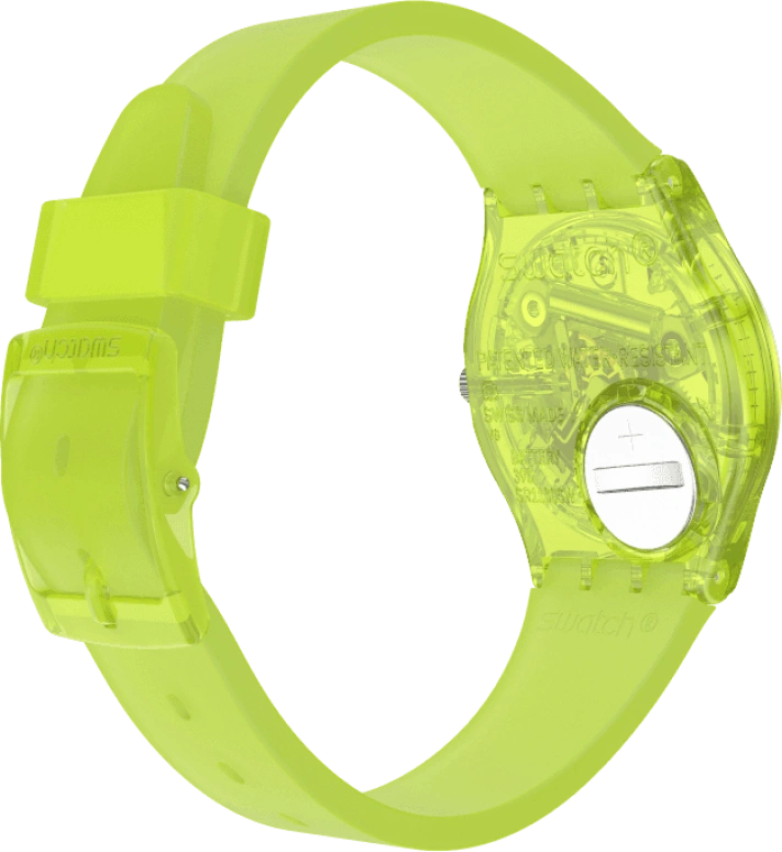 Swatch,Originals 34mm,34mm,Plastic,Green,GG227
