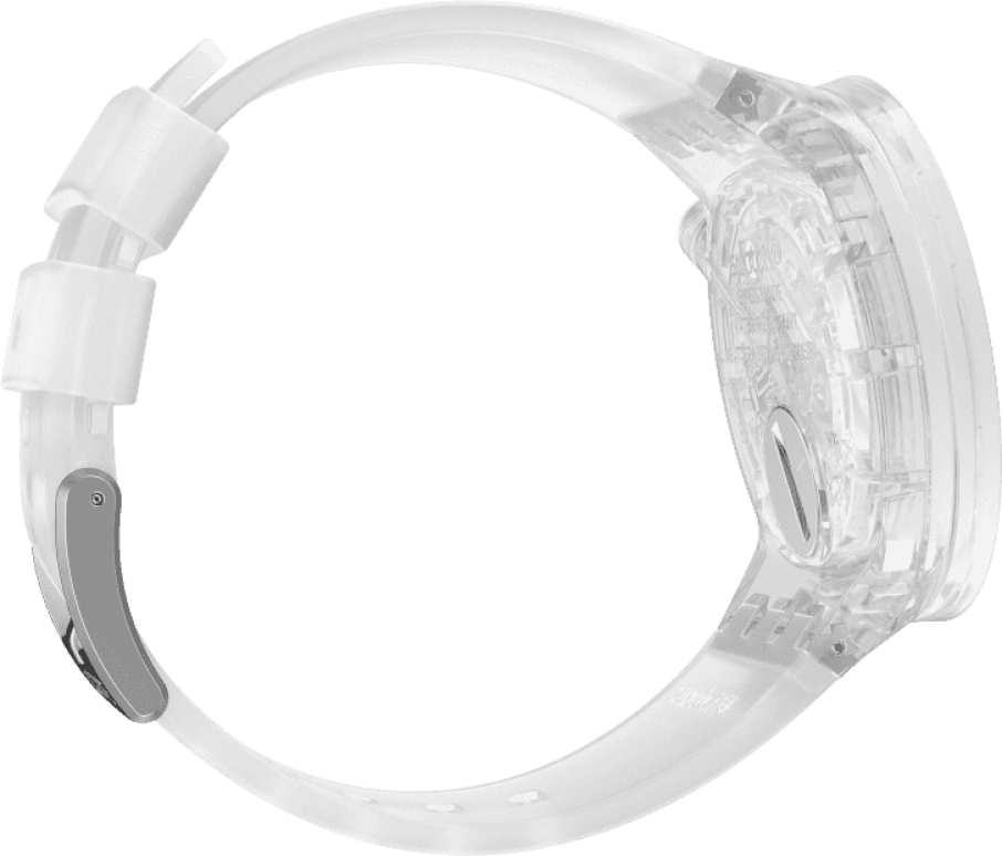 Swatch,THE BOLD 47mm,47mm,Plastic,Transparent,SO27E100