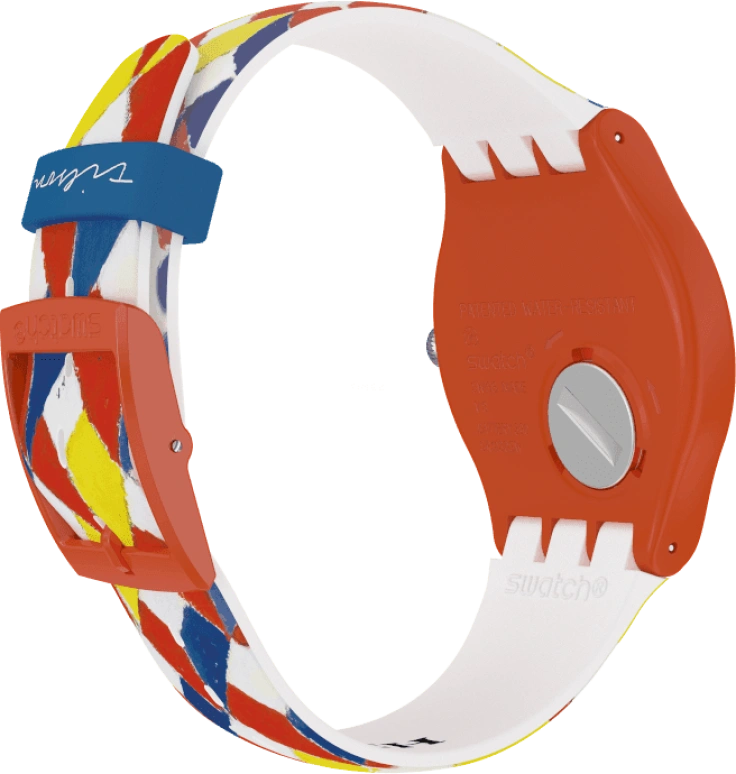 Swatch,Originals 41mm,41mm,Plastic,White,Sapphire,Crystal Glass,SUOZ312S