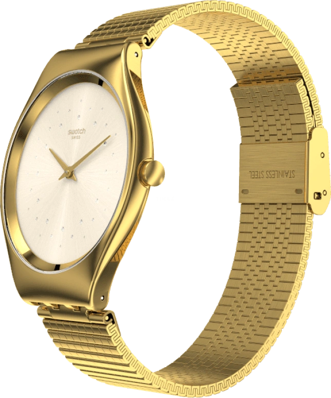 Swatch,SKIN ,Gold,SYXG106GG