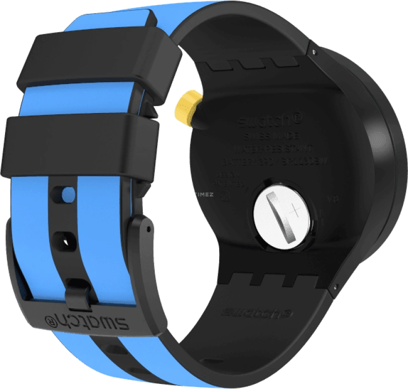 Swatch,THE BOLD 47mm,47mm,Black,SB03B108