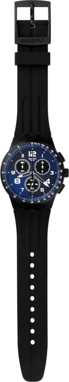 Swatch,IRONY 42mm,42mm,Plastic,Blue,SUSB402