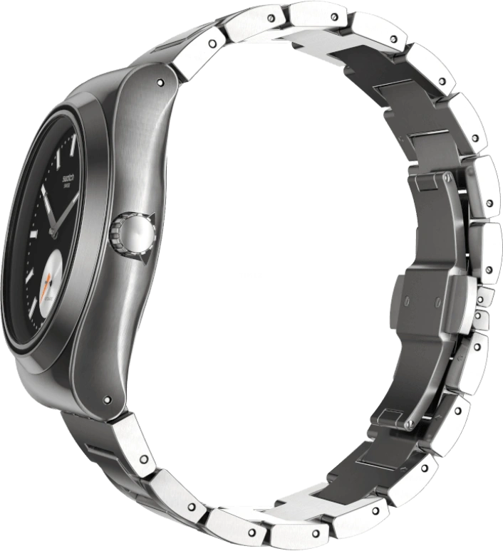 Swatch,IRONY 42mm,42mm,Stainless Steel,Black,Sapphire,Crystal Glass,Open,SY23S406G