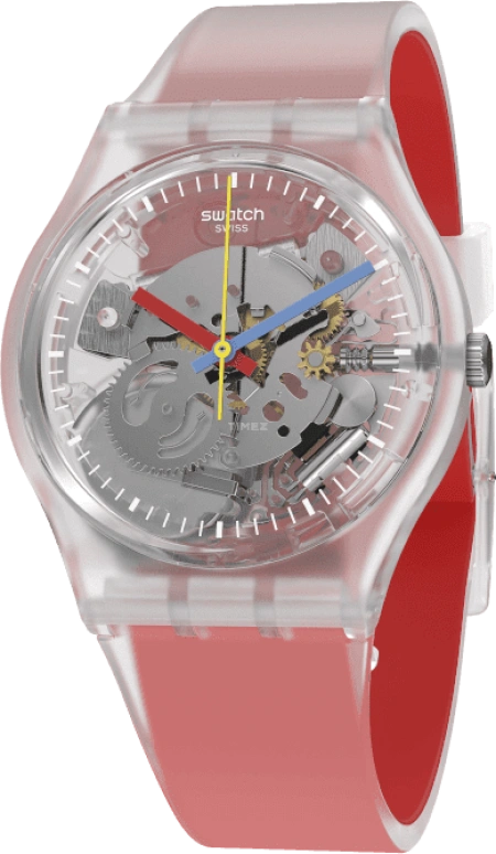 Swatch,CLEAR 34mm,34mm,Open,GE292