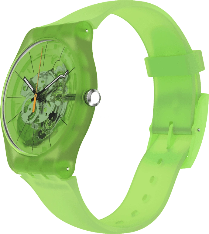 Swatch,Originals 41x47.40mm,41x47.40mm,Plastic,Green,SUOG118