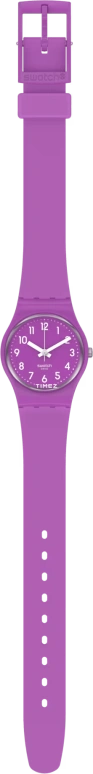 Swatch,Originals 25mm,25mm,Plastic,Purple,Quartz,Tonneau,LV115C