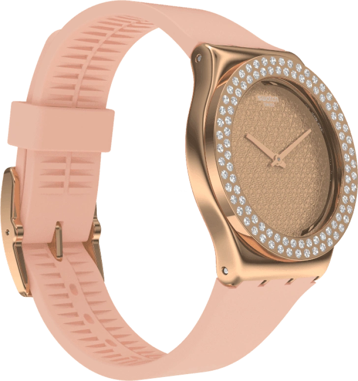 Swatch,IRONY 33x38mm,33x38mm,Pink,YLG140