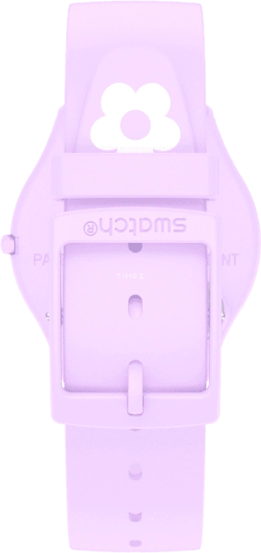 Swatch,SKIN 34mm,34mm,Ceramic,Multi-Color,Quartz,Round,Pink,SS09V101