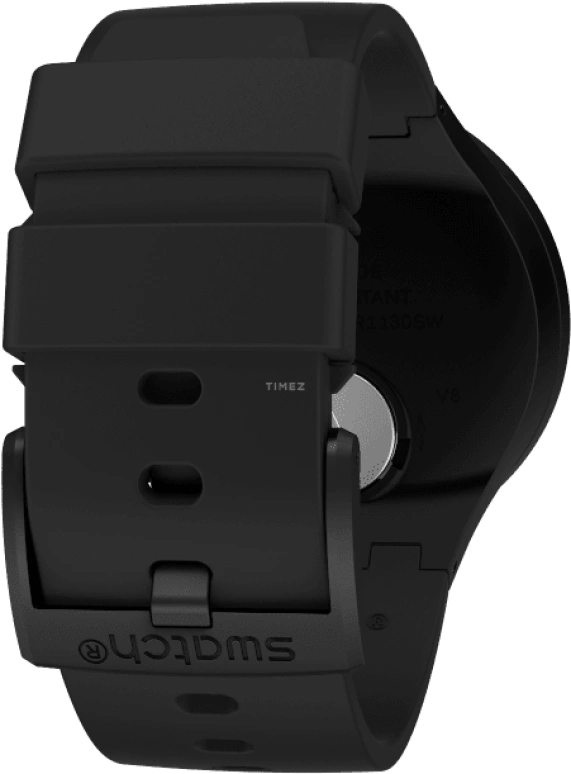 Swatch,THE BOLD 47mm,47mm,Plastic,Black,SO27Z107
