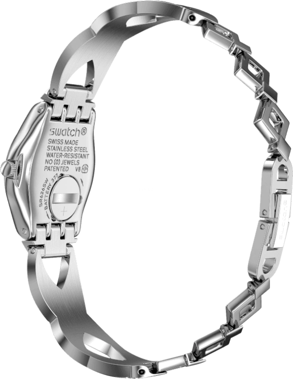 Swatch,IRONY 25mm,25mm,Stainless Steel,Silver White,YSS332G