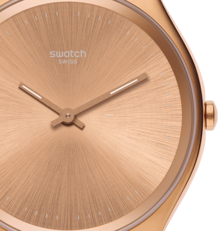 Swatch,IRONY 38mm,38mm,Stainless Steel,Pink,Quartz,Sapphire,Crystal Glass,Round,SYXG101