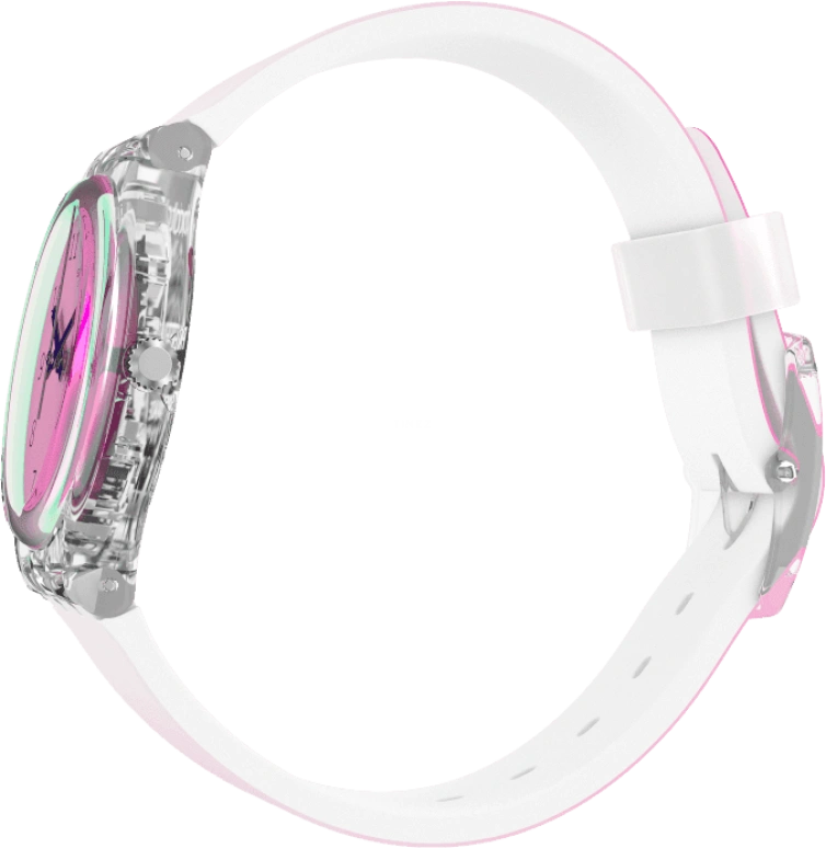 Swatch,Originals 34mm,34mm,Plastic,Pink,Sapphire,Crystal Glass,GE719