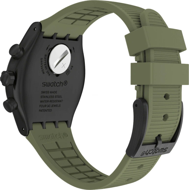 Swatch,IRONY 43x49mm,43x49mm,Green,YVB411