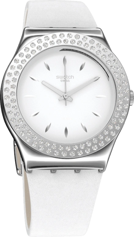 Swatch,IRONY 33mm,33mm,White,YLS217