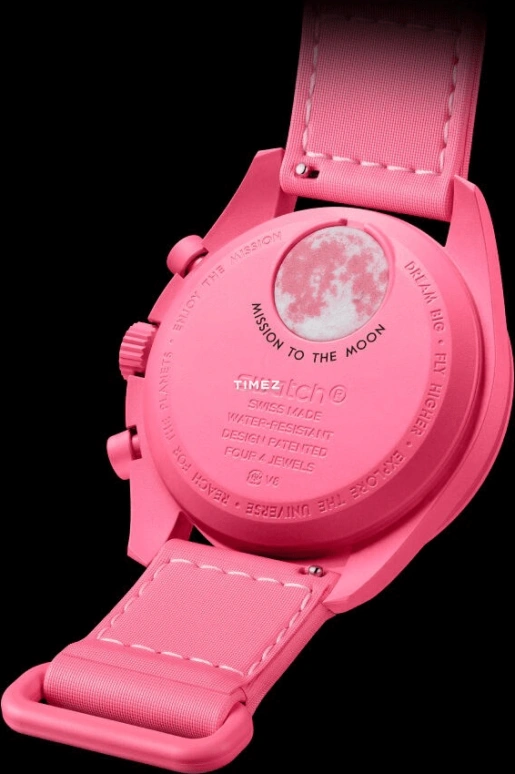 Swatch,MoonSwatch 42mm,42mm,Bioceramic,Dual,Black,Silver,Quartz,Chronograph,Moonphase,SO33P700