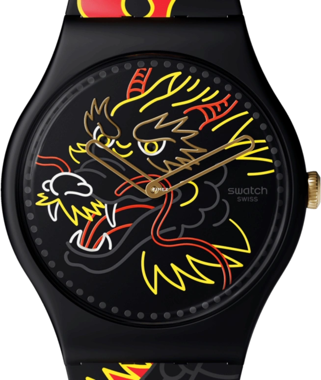 Swatch,Originals 41mm,41mm,Bio-sourced,Black,Quartz,Glass,Round,SO29Z137C,SO29Z137C-5300