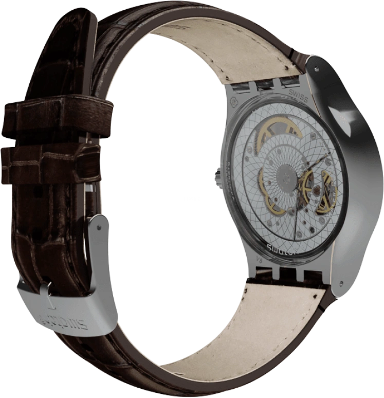 Swatch,Sistem 51 42mm,42mm,Stainless Steel,Blue,Automatic,Day,90hours,YIS404