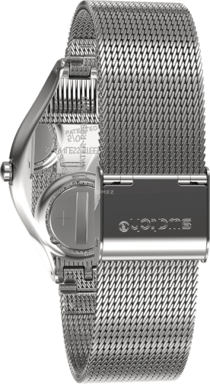 Swatch,SKIN 38mm,38mm,Sapphire,Crystal Glass,SYXS133M