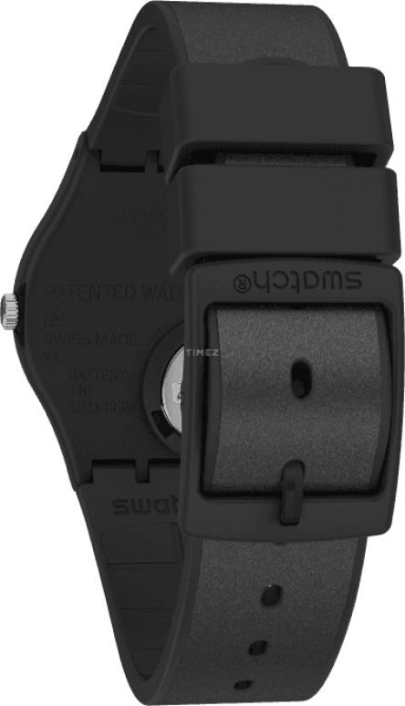 Swatch,Originals 34mm,34mm,Plastic,Black,GB326
