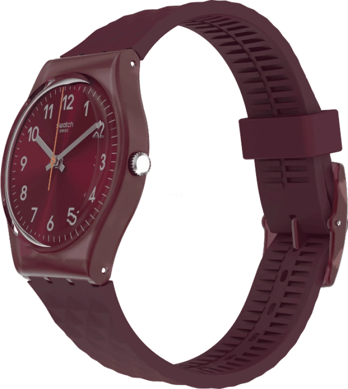Swatch,Originals 34x39.20mm,34x39.20mm,Plastic,Red,GR184