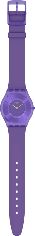 Swatch,SKIN 34mm,34mm,Bioceramic,Purple,SS08V103
