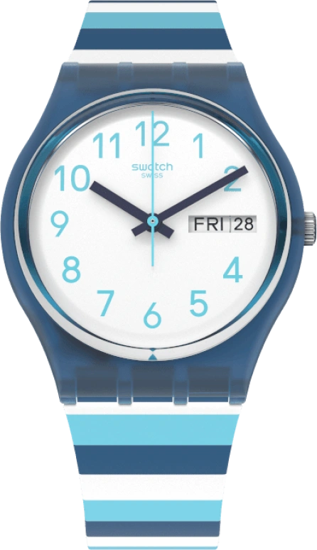 Swatch,Originals 34mm,34mm,White,Open,GN728