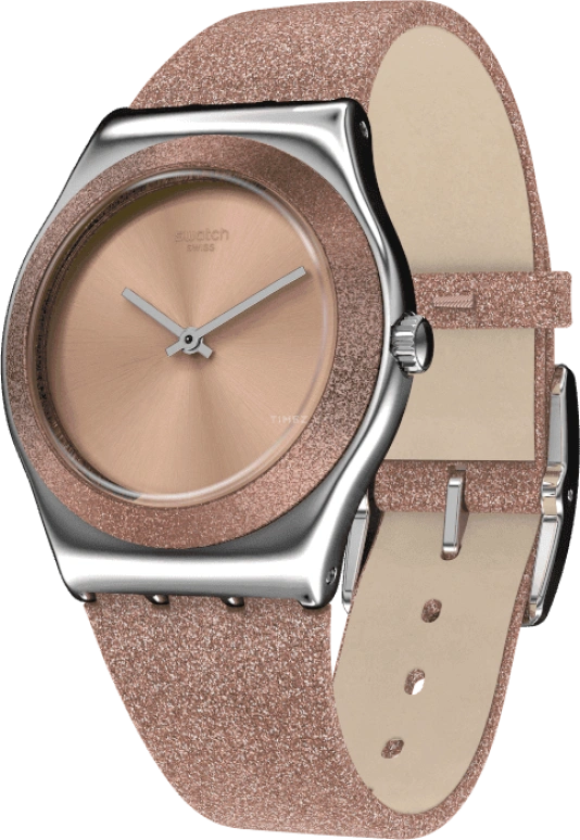Swatch,IRONY 33x38mm,33x38mm,Coffee,Brown,YLS220