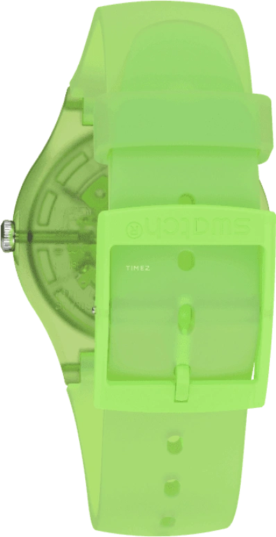 Swatch,Originals 41x47.40mm,41x47.40mm,Plastic,Green,SUOG118