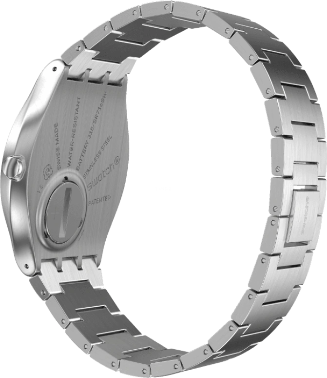 Swatch,SKIN ,Stainless Steel,Blue,SS07S106G