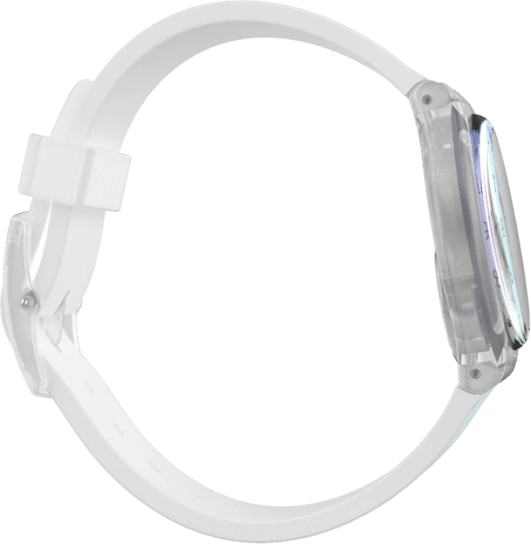 Swatch,Originals 34mm,34mm,Plastic,Blue,Pink,Sapphire,Crystal Glass,GE713