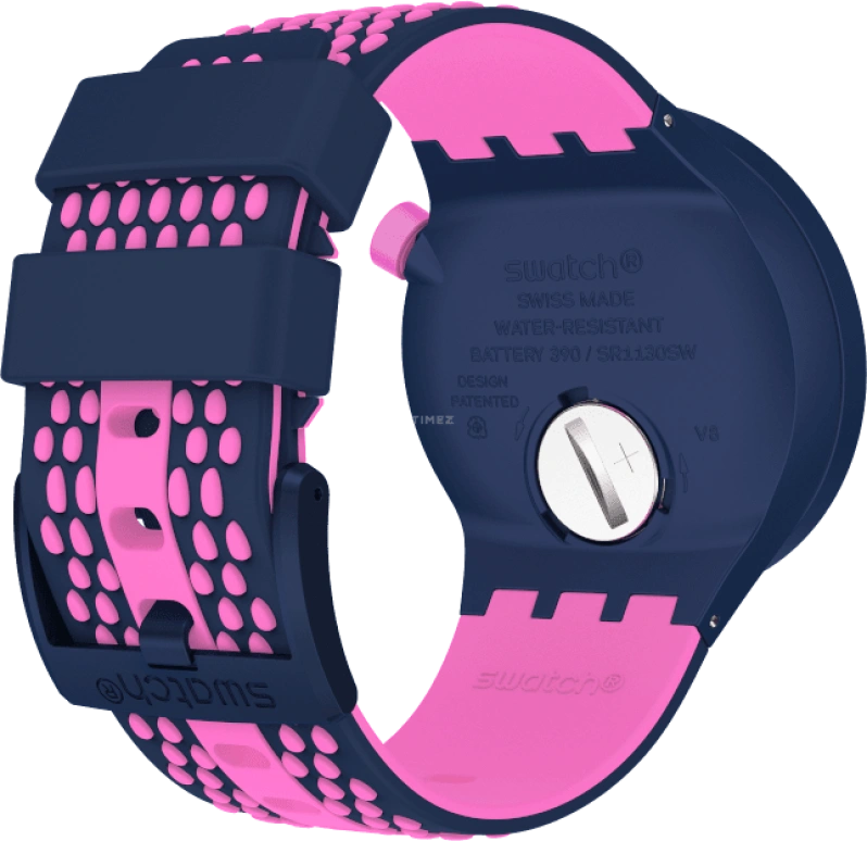 Swatch,THE BOLD 47mm,47mm,Plastic,Black,SO27N103