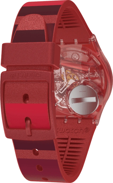 Swatch,Originals 34x39.20mm,34x39.20mm,Plastic,Red,GR406