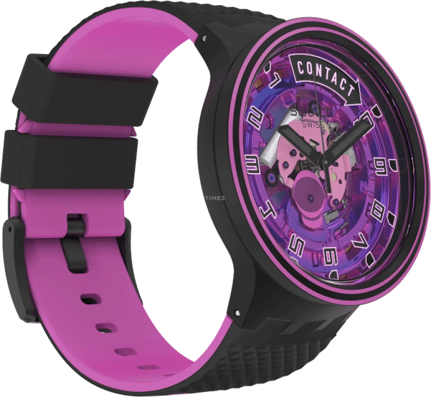 Swatch,Other 47mm,47mm,Sapphire,Crystal Glass,SB01B126