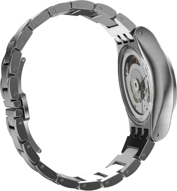 Swatch,IRONY 42mm,42mm,Stainless Steel,Black,Sapphire,Crystal Glass,Open,SY23S406G