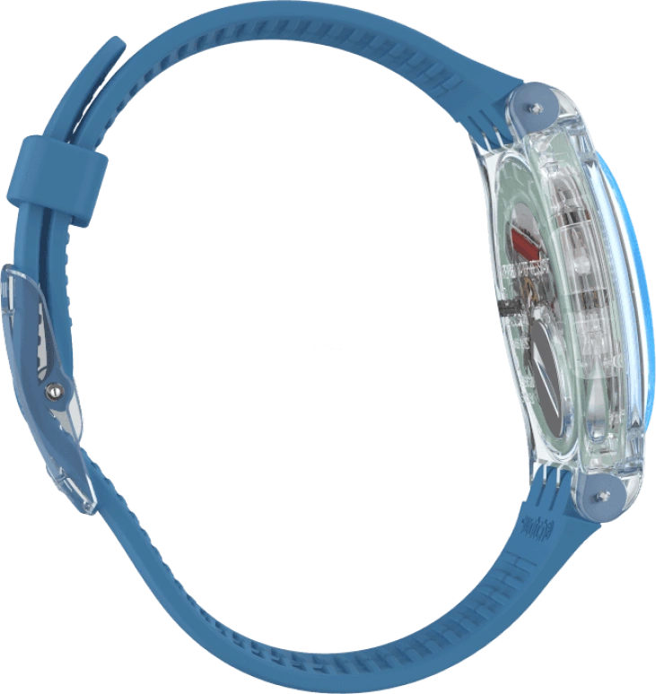 Swatch,Originals 41mm,41mm,Plastic,Blue,SUOK711